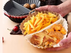 Bandeja silicona con division freidora aire 